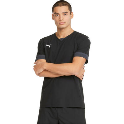 T-shirt puma teamfinal jersey, zwart, mannen