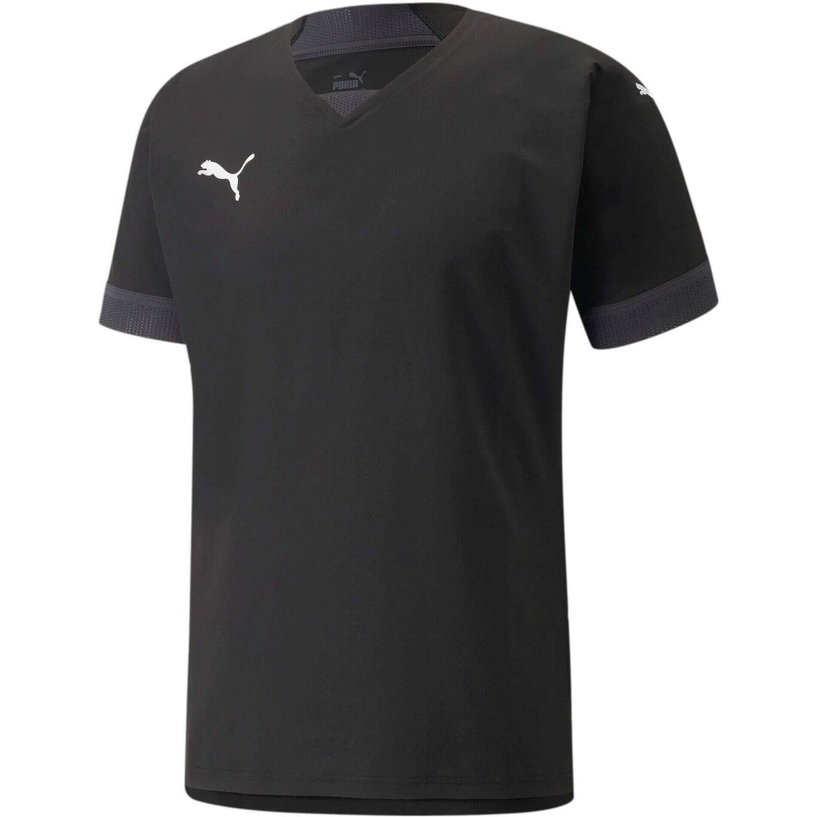 Puma TeamFinal Mens Black Training T-Shirt 5/5