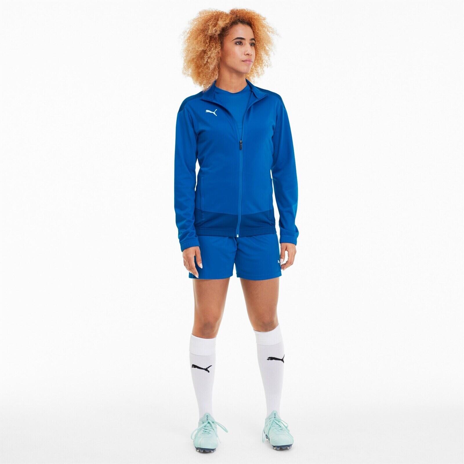 Veste Puma Teamgoal 23 Training Jacket W, Bleu, Femmes 3/5