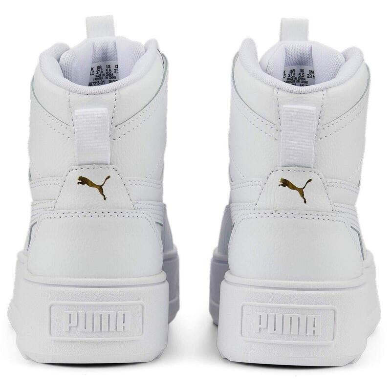 Pantofi sport femei Puma Karmen Rebelle Mid, Alb
