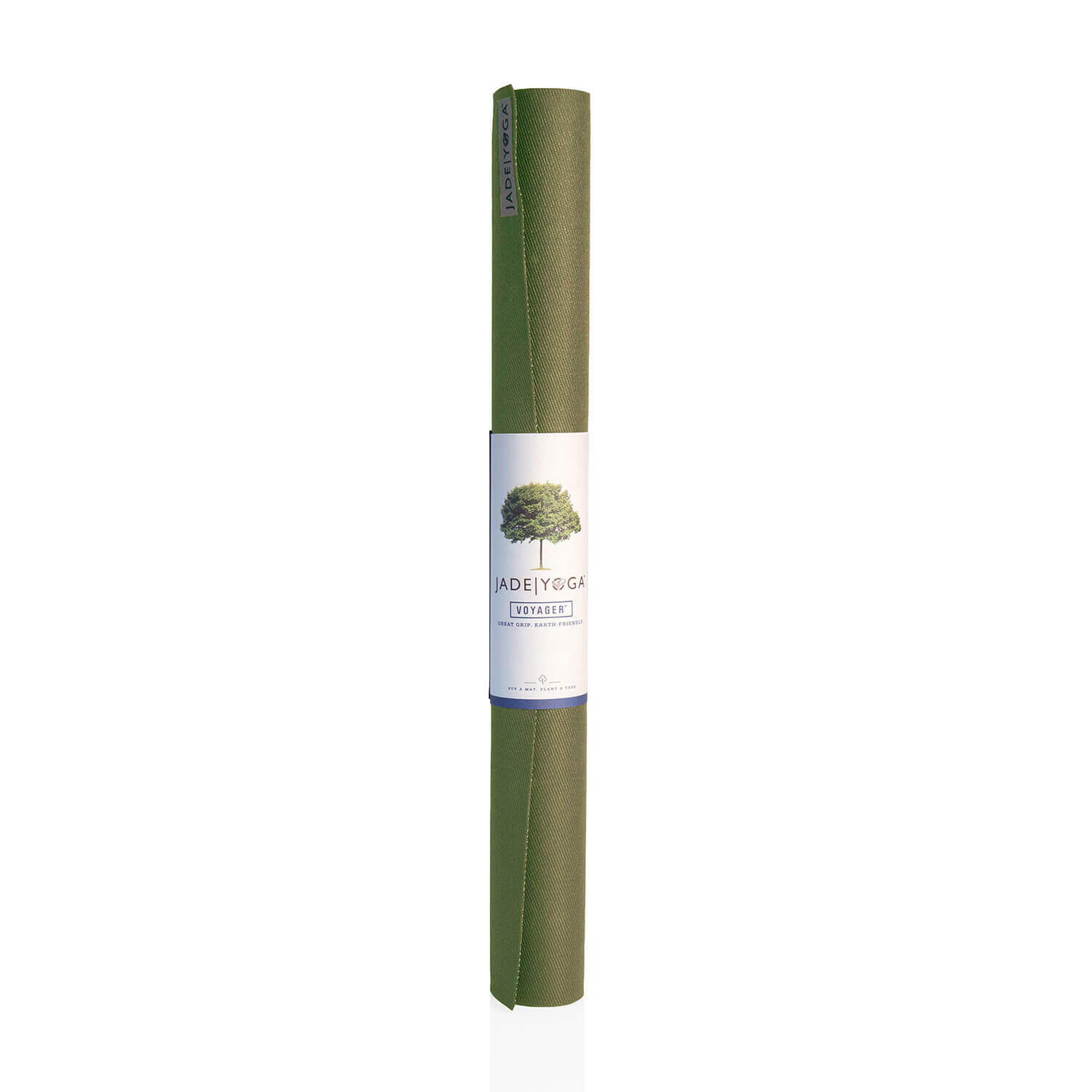 Jade Yoga Voyager Yoga Mat 1.6mm - Olive Green 4/4