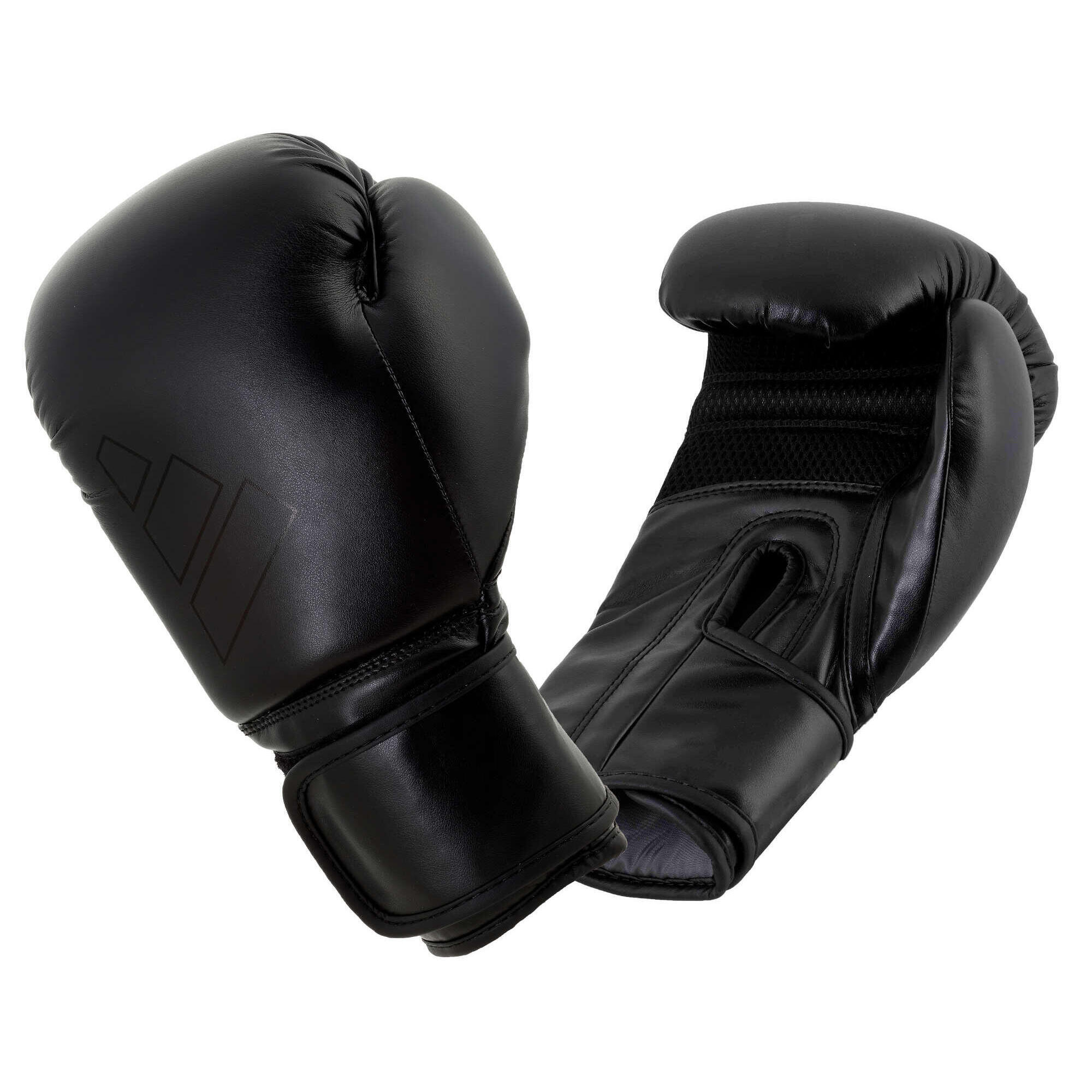 Adidas Hybrid 80 Boxing Glove, 6 oz, Black