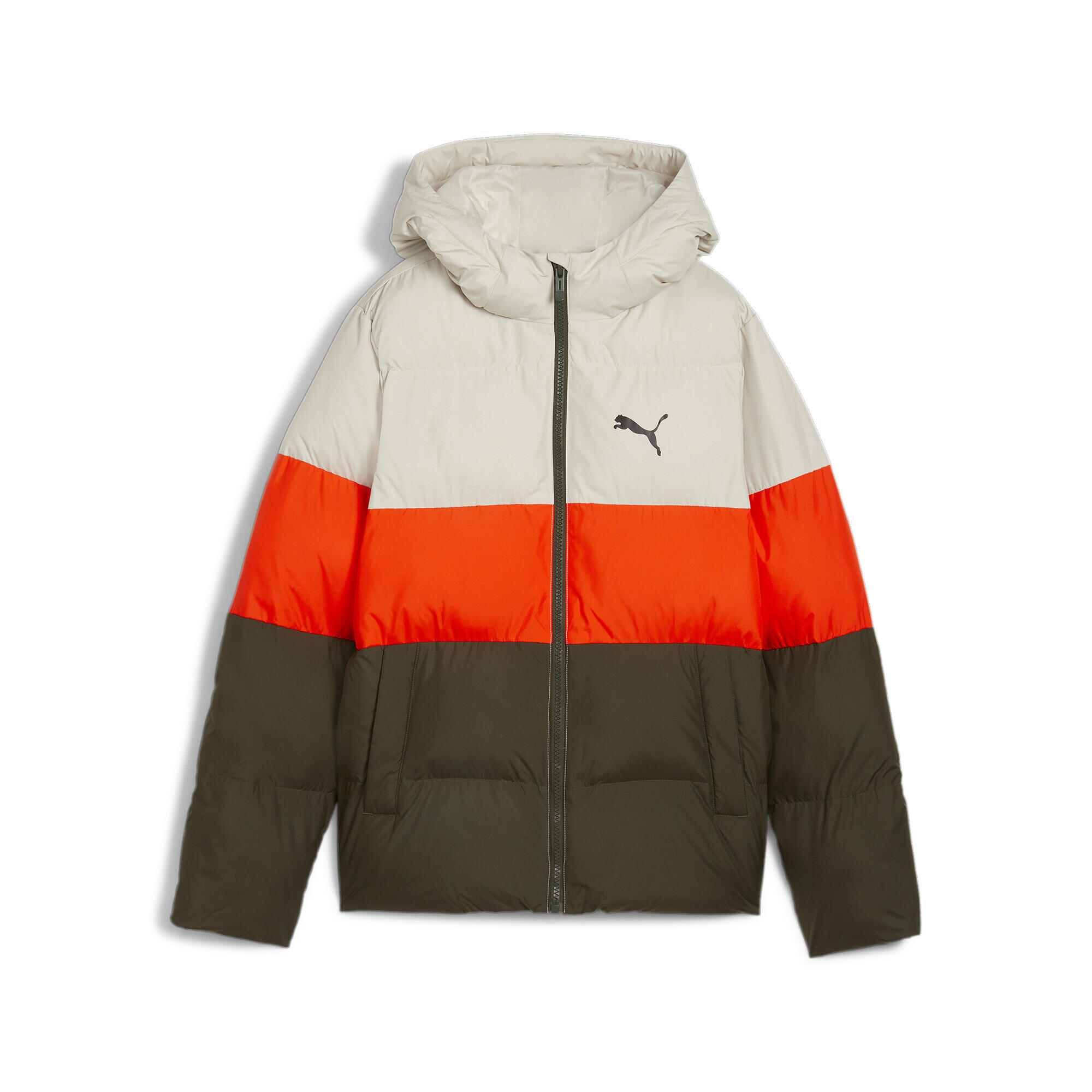 Puma - Doudoune Polaire À Capuche Et Manches Longues Enfant Et Adolescent Puma - Doudoune Synthétique - Vert - 4-5 Ans - Decathlon
