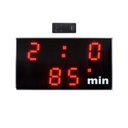 PANNEAU D AFFICHAGE DERBY 9 MINUTES AVEC TELECOMMANDE Digi sport