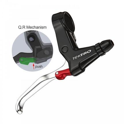 Paire de leviers de frein route Tektro FL740 polish