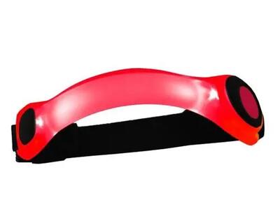 Joggy safe led armband rood
