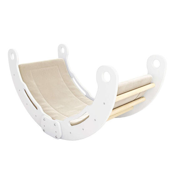 Bascule pour enfants Bascule pour bébé Arche d'escalade en bois