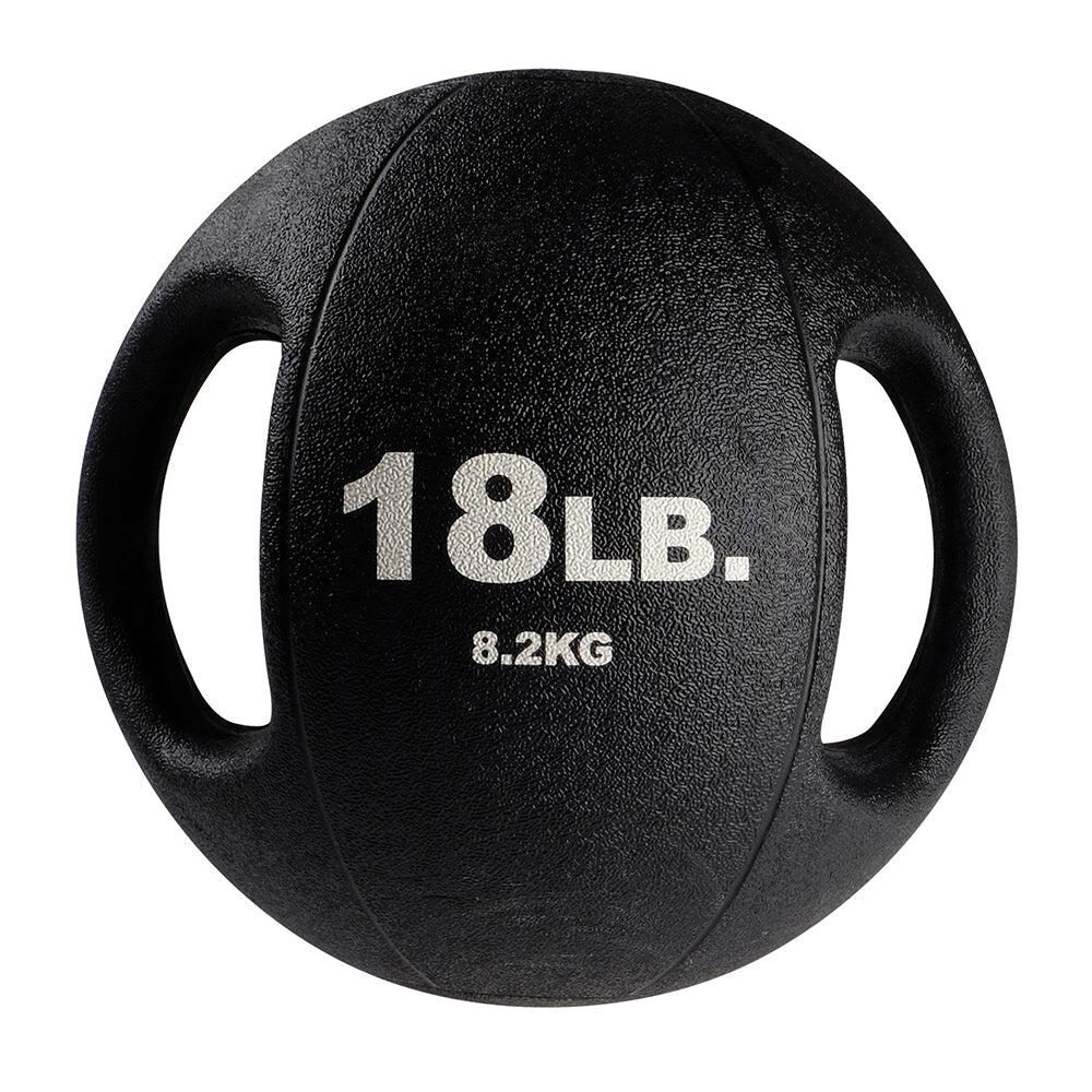Body-solid - Body-solid Tools Balle Médecine 2 Poignées Bstdmb Pour Fitness Et Musculation - Soft Ball - Noir - Decathlon