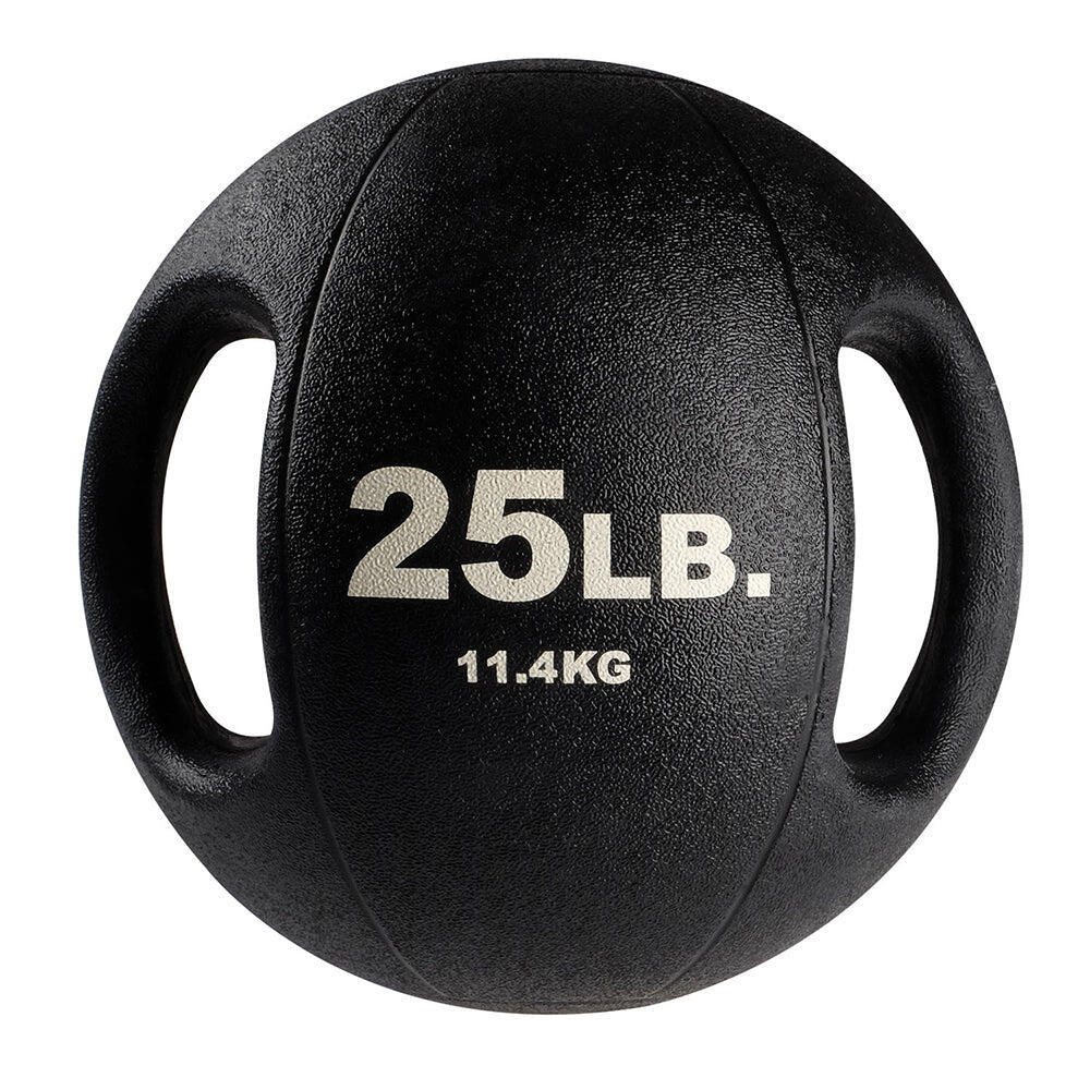 Body-Solid Tools Balle Médecine 2 poignées BSTDMB pour fitness et musculation 1/1