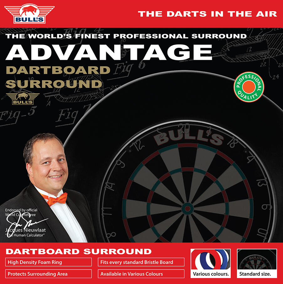 Bull's Advantage Surround Black 3/4