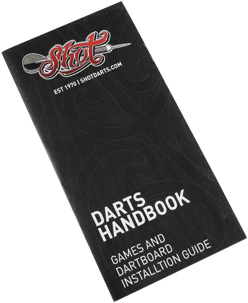 Shot Renegade Dartboard Cabinet Set 7/7