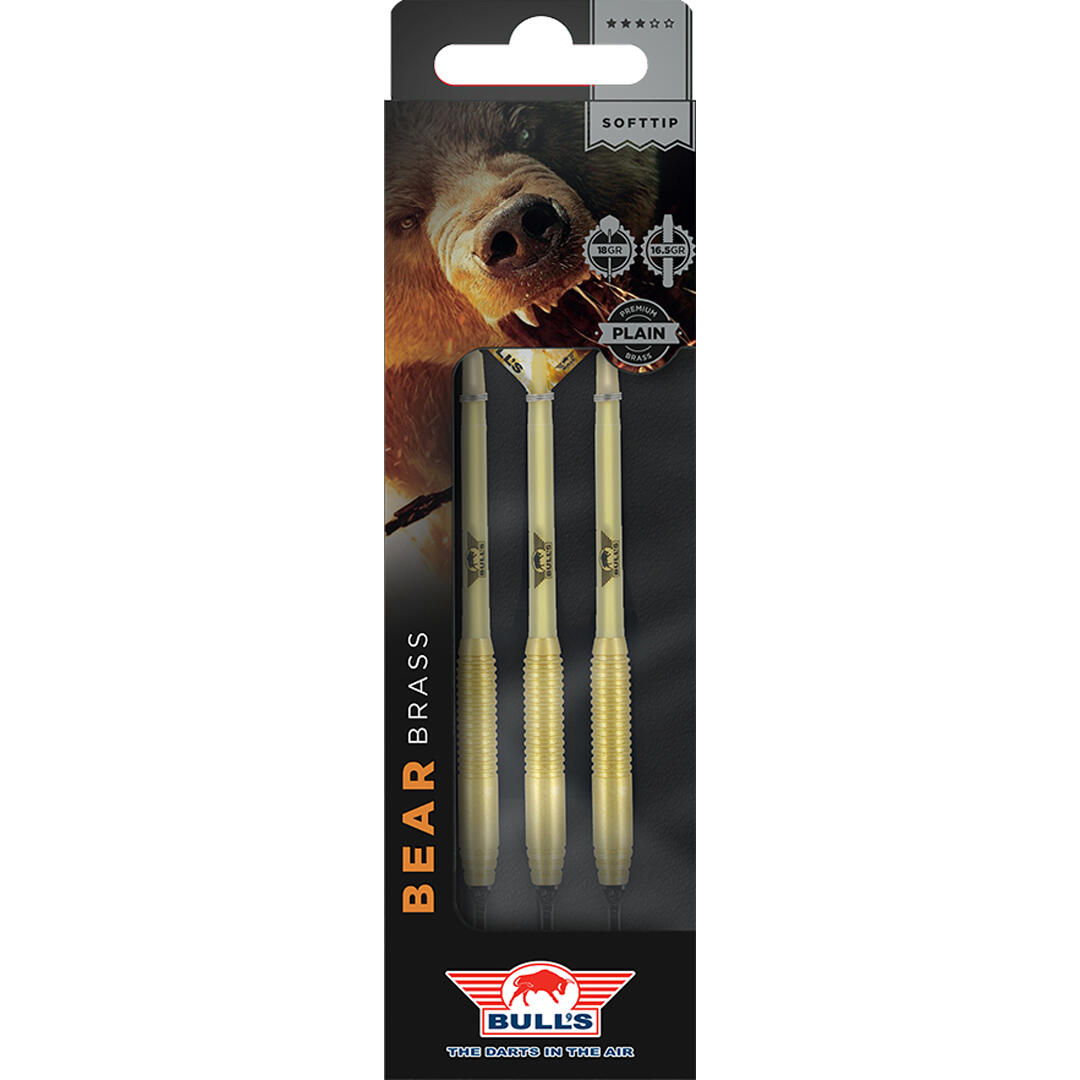 Bull's Softtip Bear Brass 18 gramm 3/4