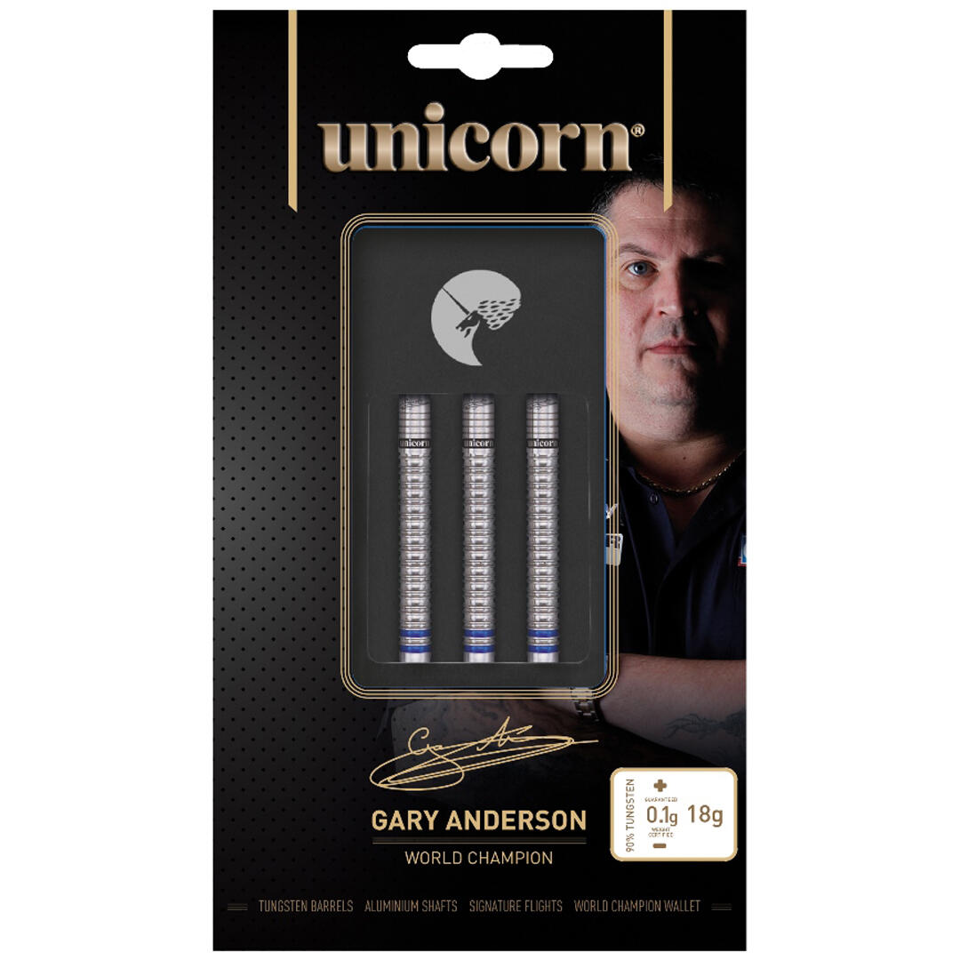 Unicorn Softtip W.C Gary Anderson Phase 3 90% 18 gram 5/5