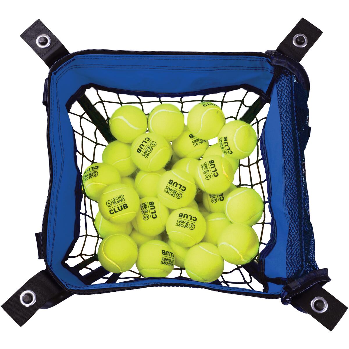 SPORTI - CHARIOT RAMASSE BALLES DE TENNIS Sporti noir 3/4