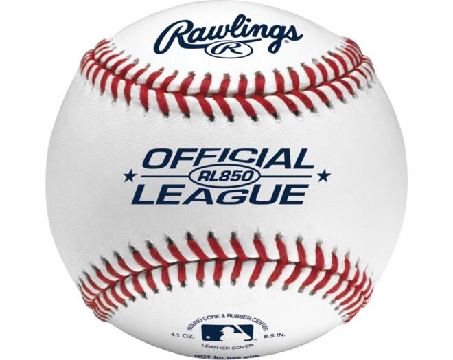 RAWLINGS Bola de basebol Rawlings RL850 de 8,5 polegadas