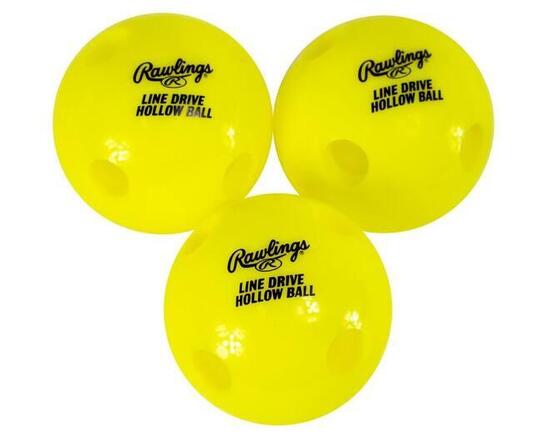 Rawlings Line-Drive Hollow Trainingsball (3pk)
