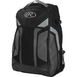 Sac à dos Rawlings R200 pour jeunes Couleur noir/gris