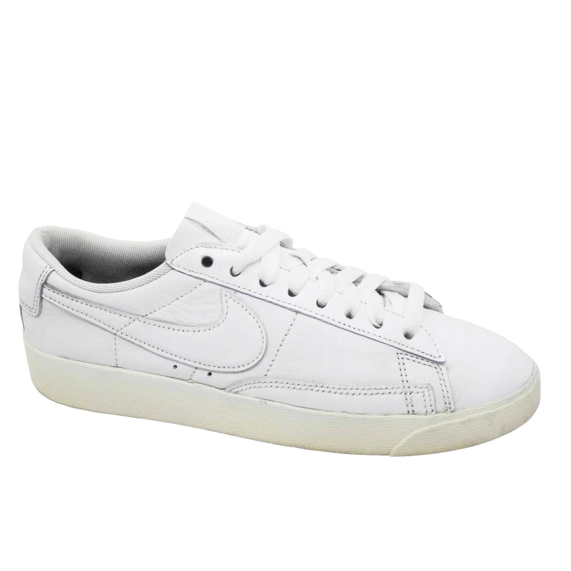 Nike - Reconditionné Blazer Low - Nike Très Bon État - Baskets - Blanc - 37 - Decathlon