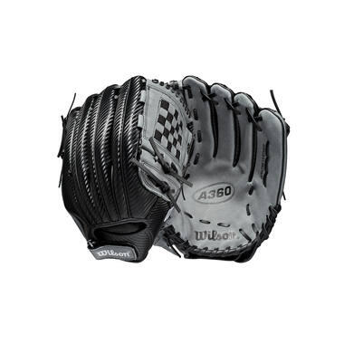 Wilson - Wilson Wbw100246125 A360 125 21 12,5 Inch Attraper À Droite - Gant De Baseball - Multicolore|noir - Taille Unique - Decathlon