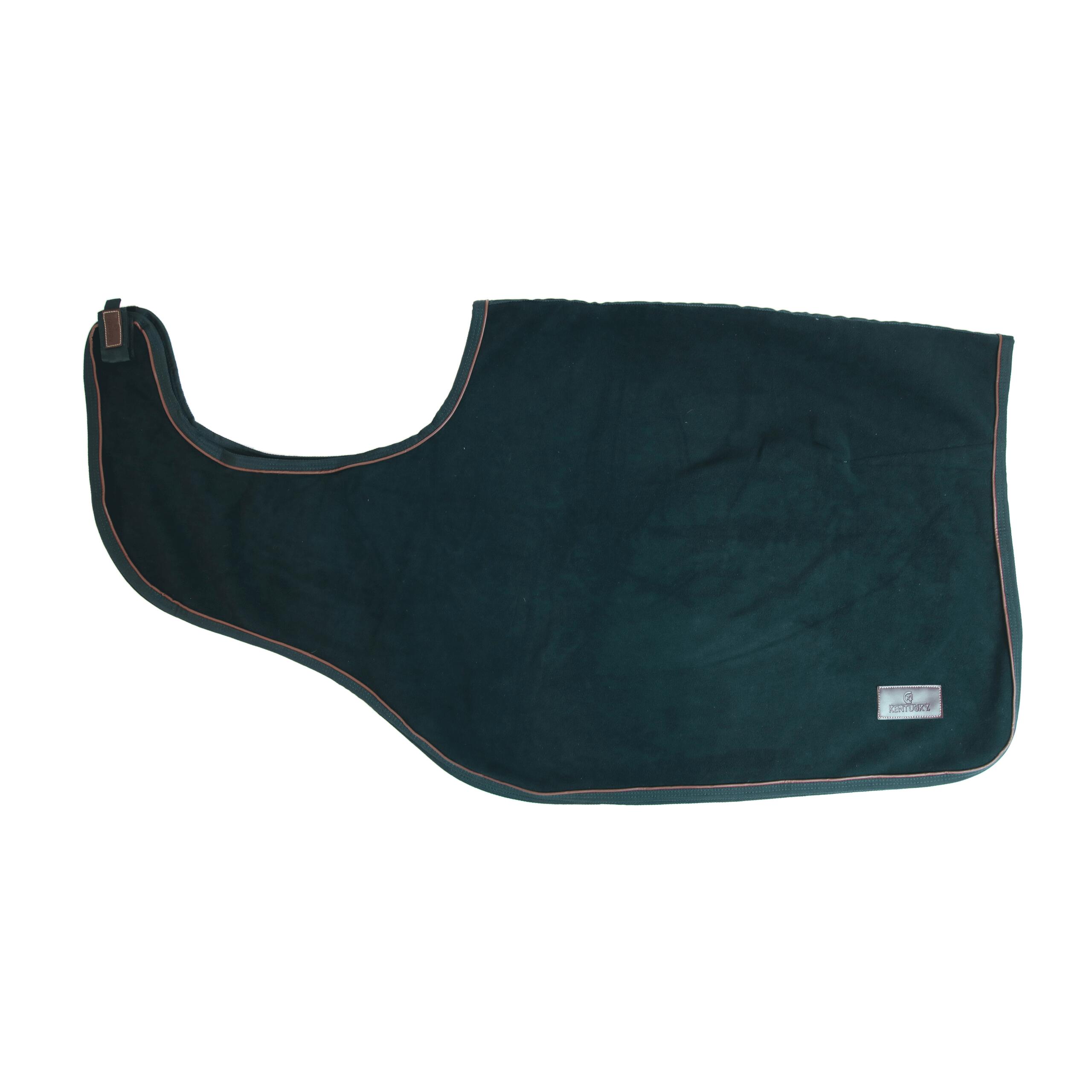 Couvre reins heavy fleece vert de pin medium 2/4