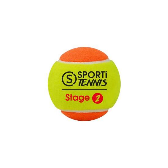 Beutel mit 36 Tennisbällen Sporti Stage 2