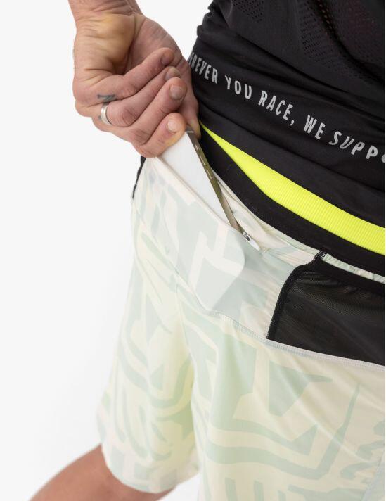 Combo short de trail "Trail Racing 2-In-1" Homme Compressport 4/7