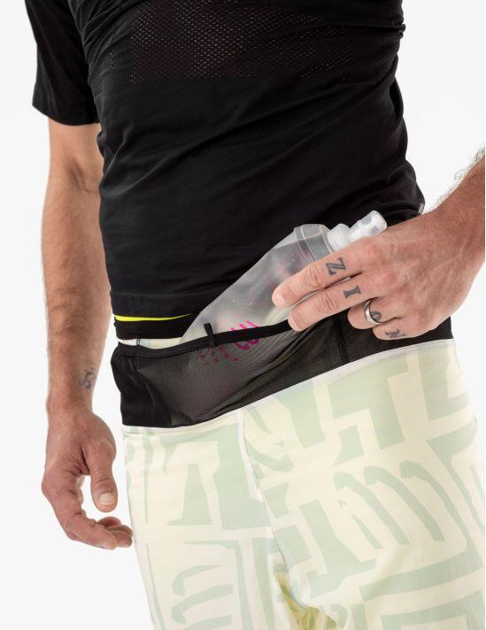 Spodenki do biegania 2w1 męskie Compressport Trail Racing 2-in-1 Short