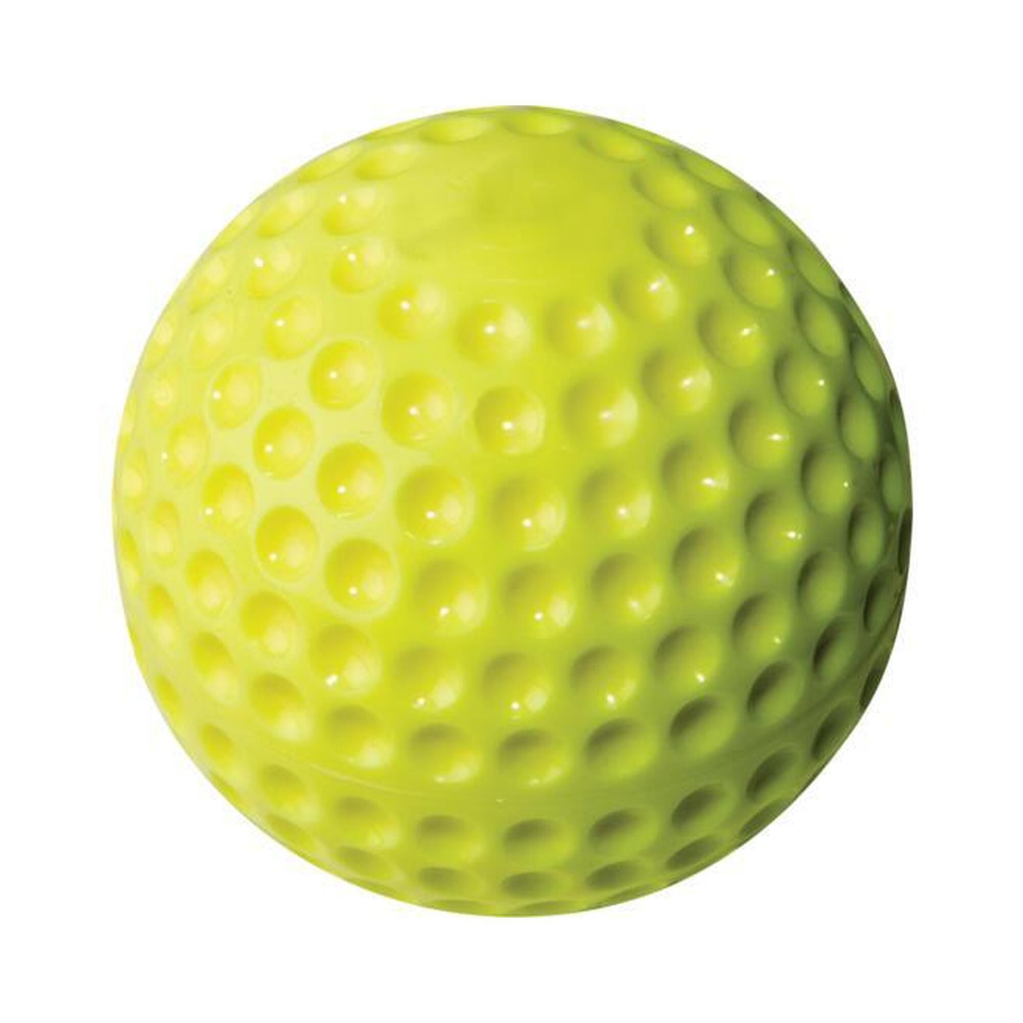 Rawlings - Rawlings Pmy11 Yellow Dimpled Ball - Balle De Baseball - Multicolore|noir - 11 - Decathlon