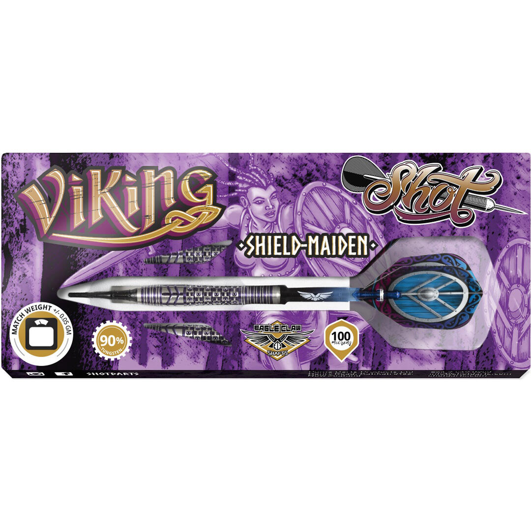 Shot! Viking Shield Maiden Softdarts 18g 90% Tungsten 5/6