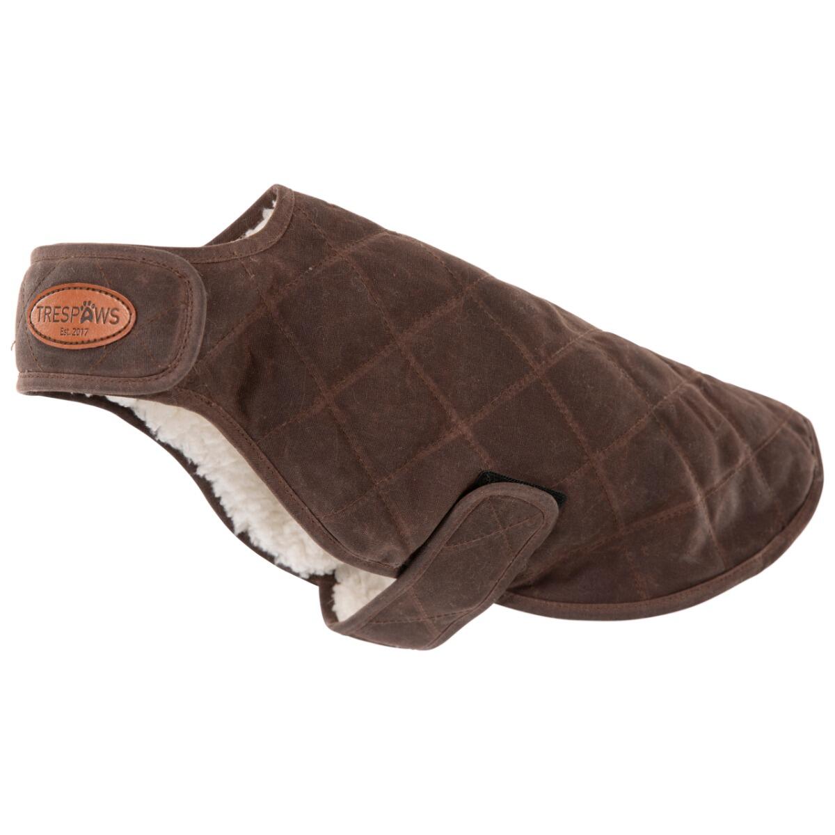 TRESPAWS Quilted Dog Jacket Fleece Lined Artemis