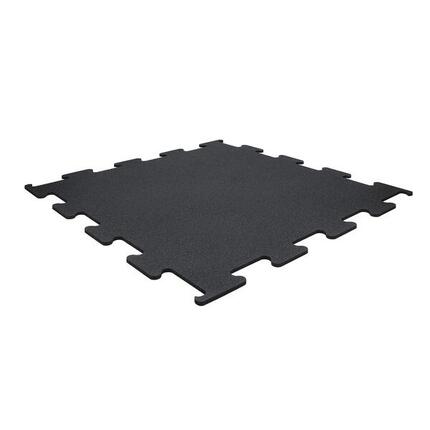 Sportvloer Puzzel tegel 10mm - 106x106cm - Middenstuk Zwart