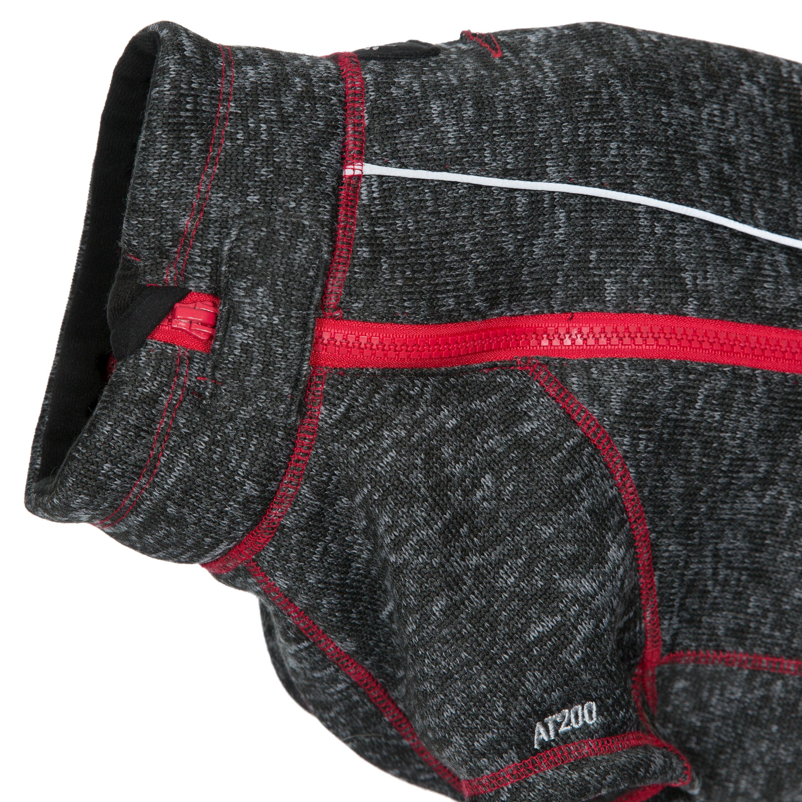 Midweight Fleece Dog Jacket with Reflective Detailing Boomer 5/5