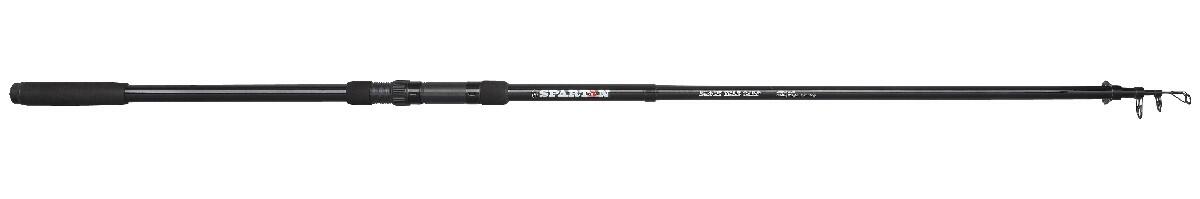 SPRO Spartan Black Telecarp Teleskoprute 3,5m - Karpfenrute Bis 150g Wurfgewicht