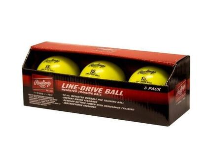 Rawlings Line-Drive Trainingsball (3pk)