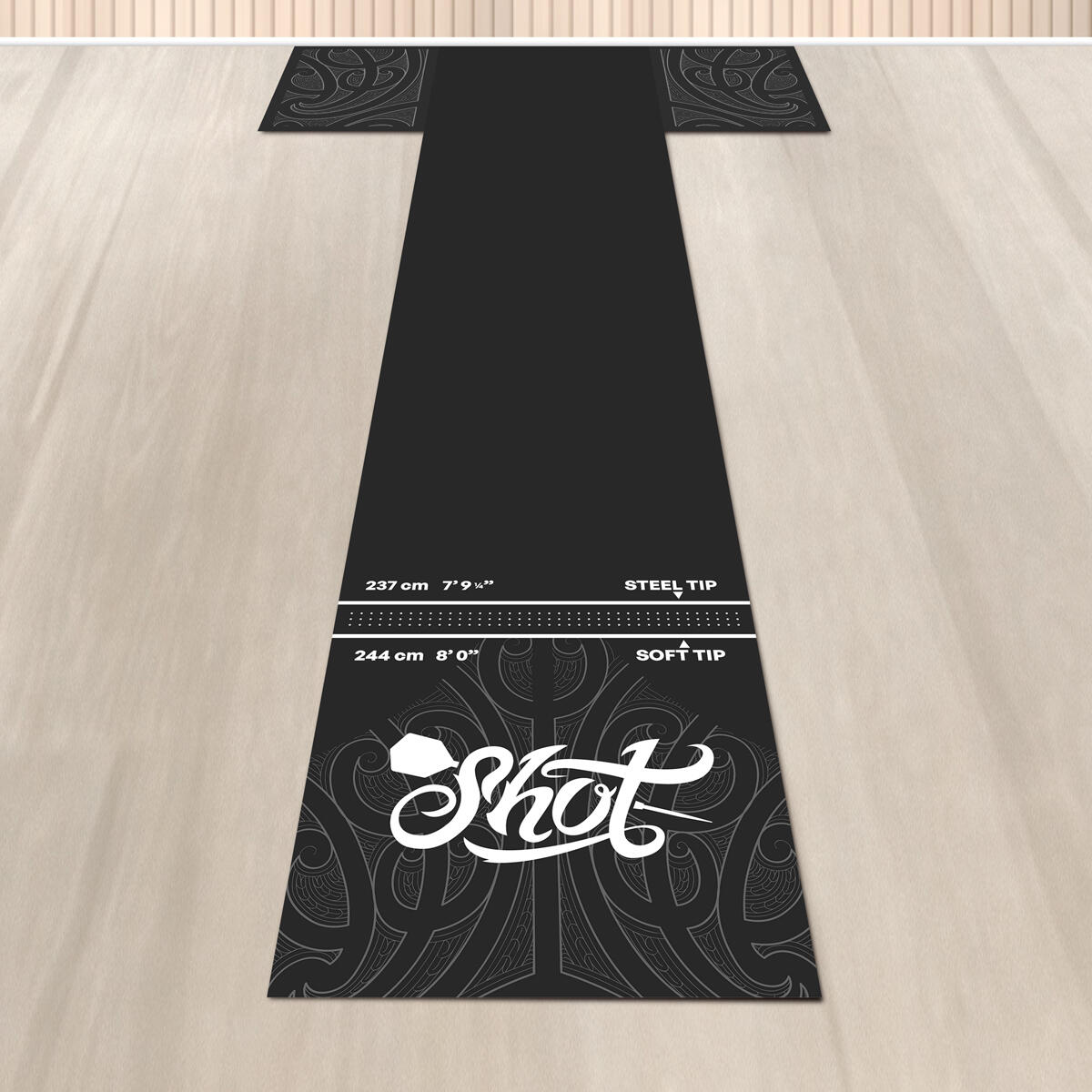SHOT Shot T-Dartmat Floor Protection | 300x60 cm