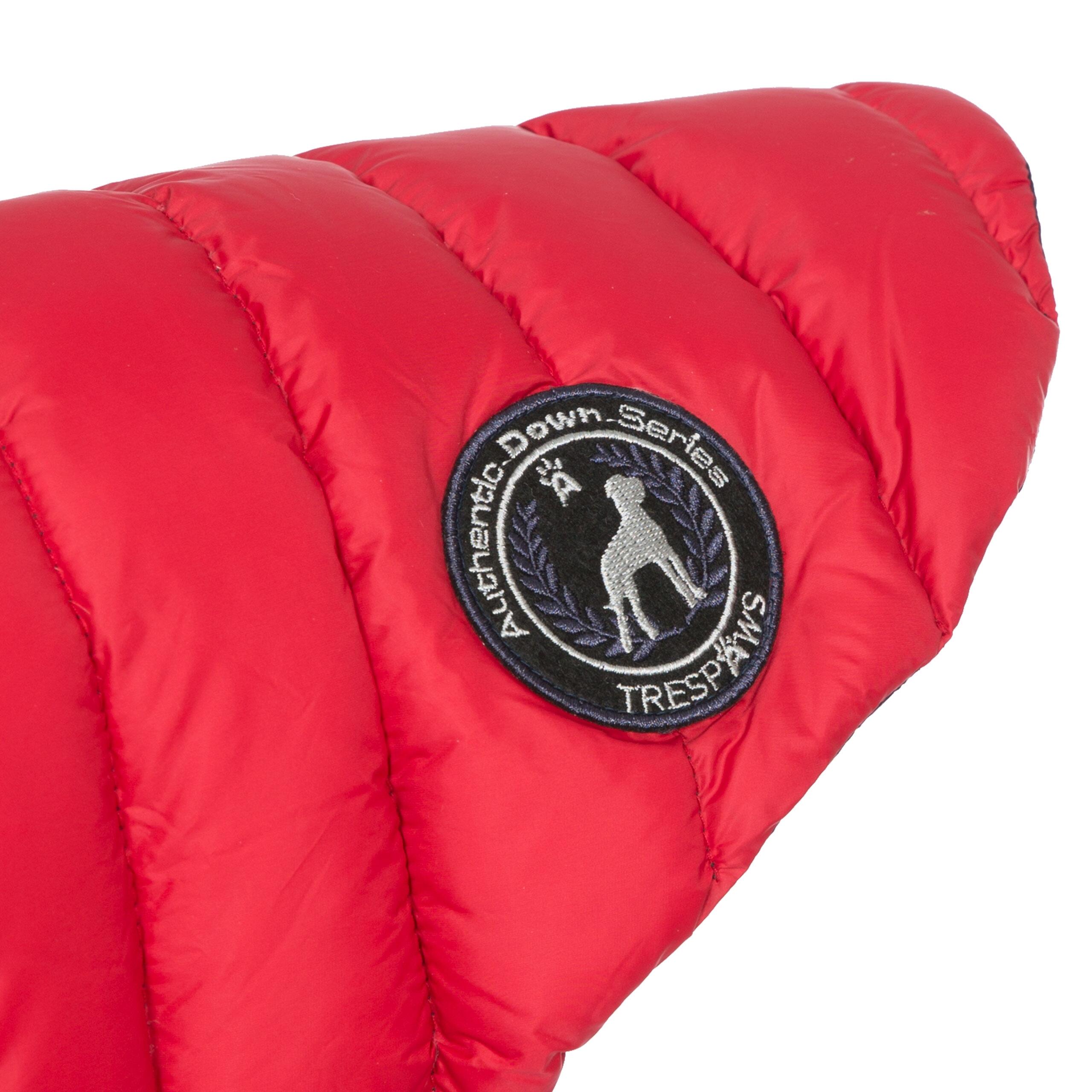 Dog Down Jacket Coat Zip Fastening with Harness Access Point Dogby 4/5