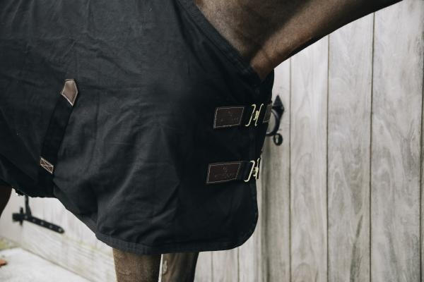 Chemise coton noire 125-5'9 4/4