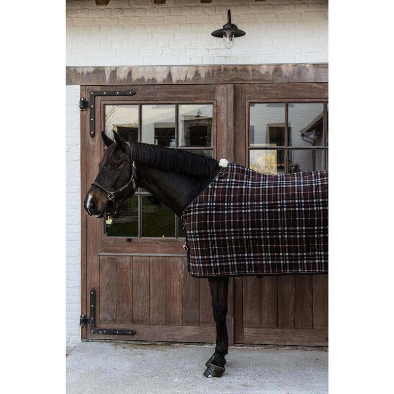 Kentucky Horsewear - Zweetdeken Heavy Fleece - Bruin 155-6'9