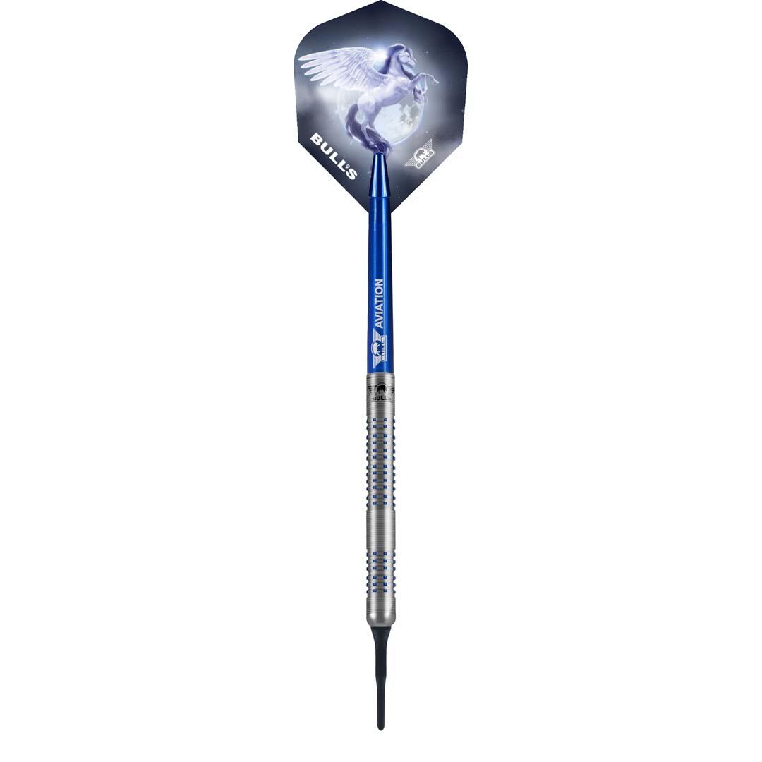 Bull's Softtip Blue Pegasus 95% B 20 gram 3/5