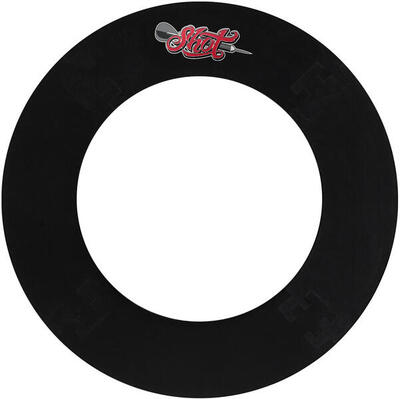 Shot 4pce dartboard surround black