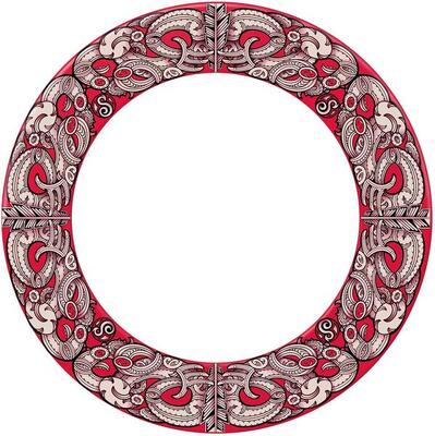 Shot anthem rubber dartboard surround kaitiaki