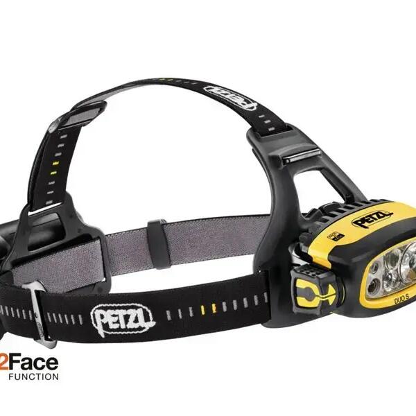 Headlamp Petzl DUO S Ultra-powerful, waterproof, rechargeable 1100 lumens