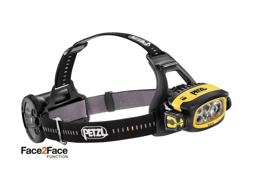 PETZL Lanterna frontal Petzl DUO S, 1100 lúmens, resistente à água