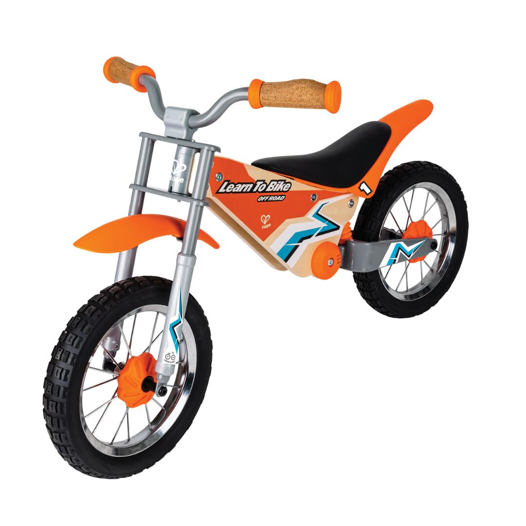 Pre order Kids Off Road Balance Bike orange