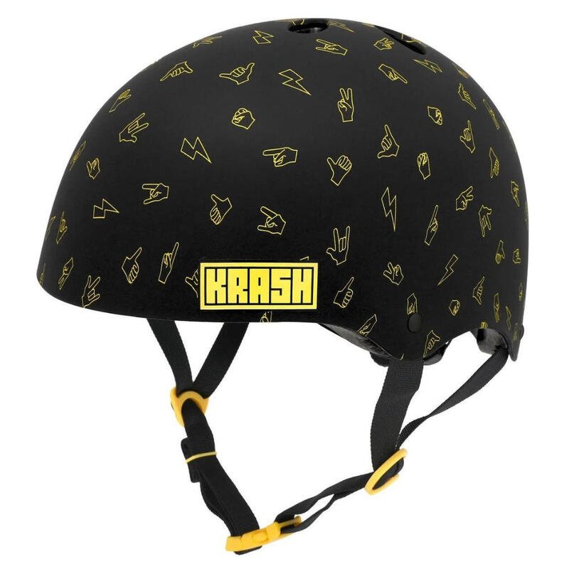 Krash C-Preme casco de bicicleta para niños cacahuete ajustable