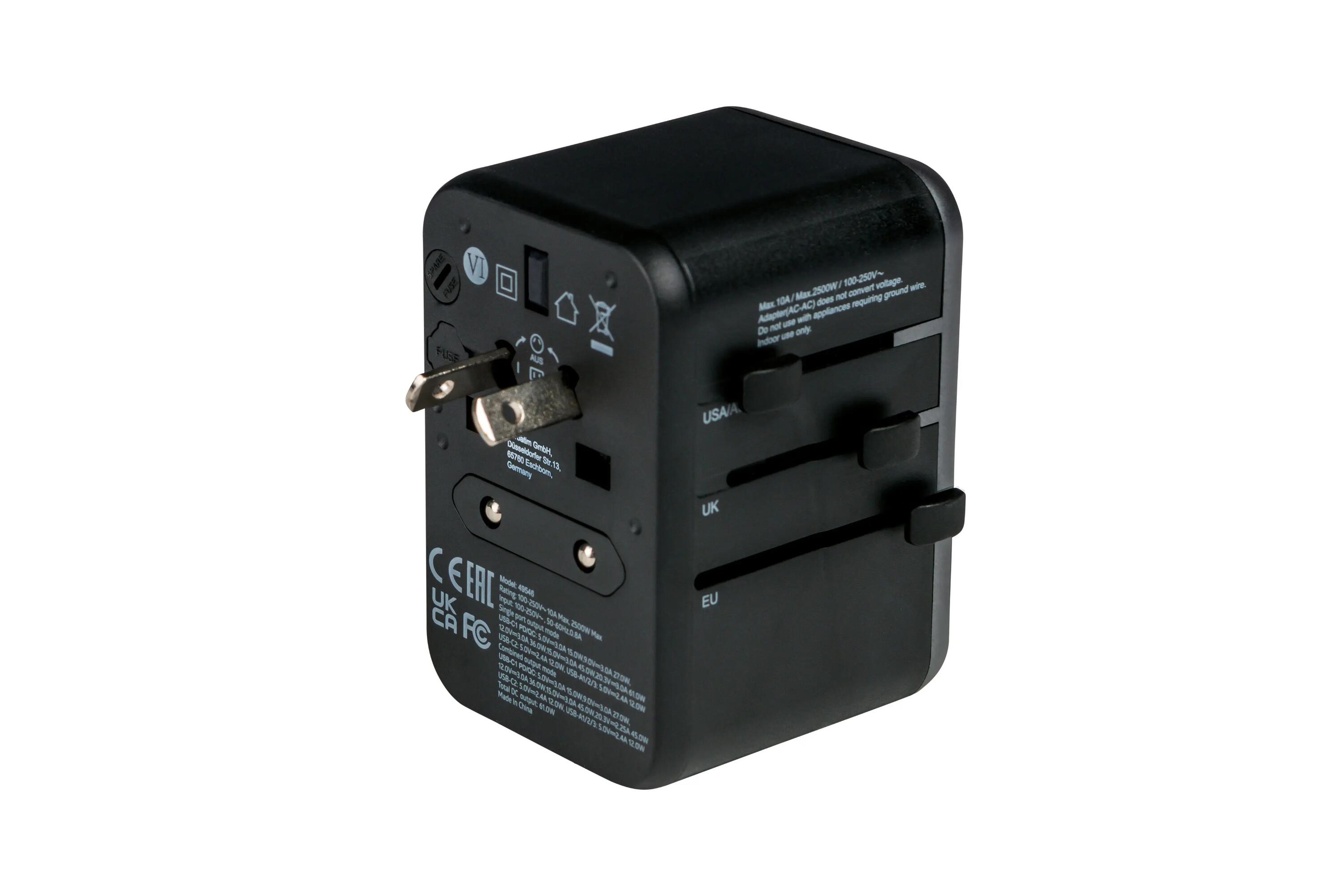 Uniwersalny adapter podróżny Verbatim UTA-04 49546 3/6
