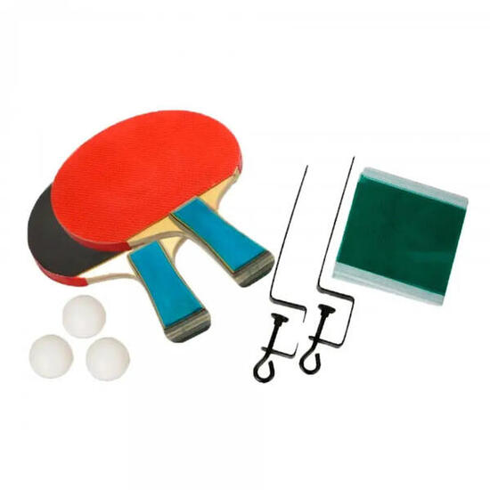 Softee Tischtennis-Set - 2 Schläger, 3 Bälle, Netz