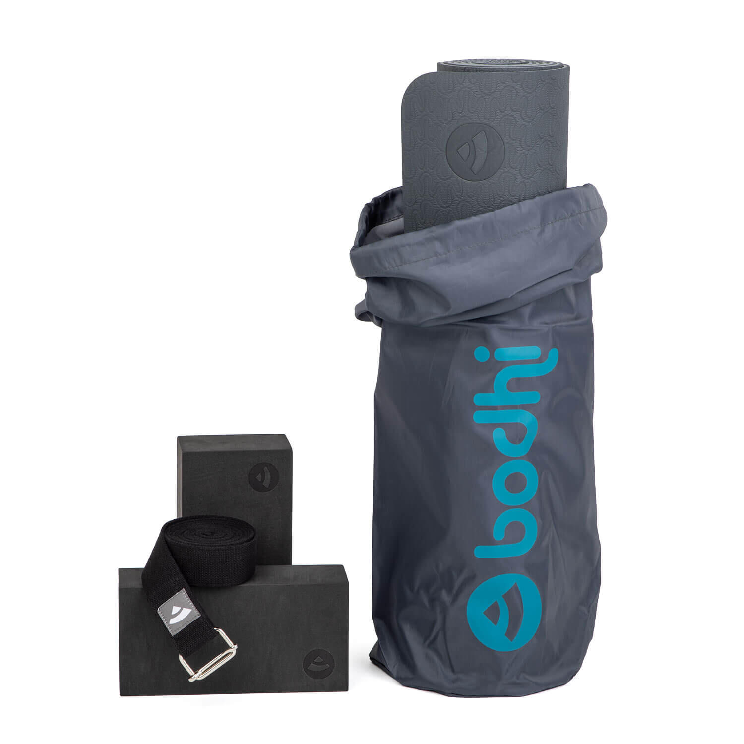 Bodhi Flow Yoga Set: mat, twee blokken, riem 2/7