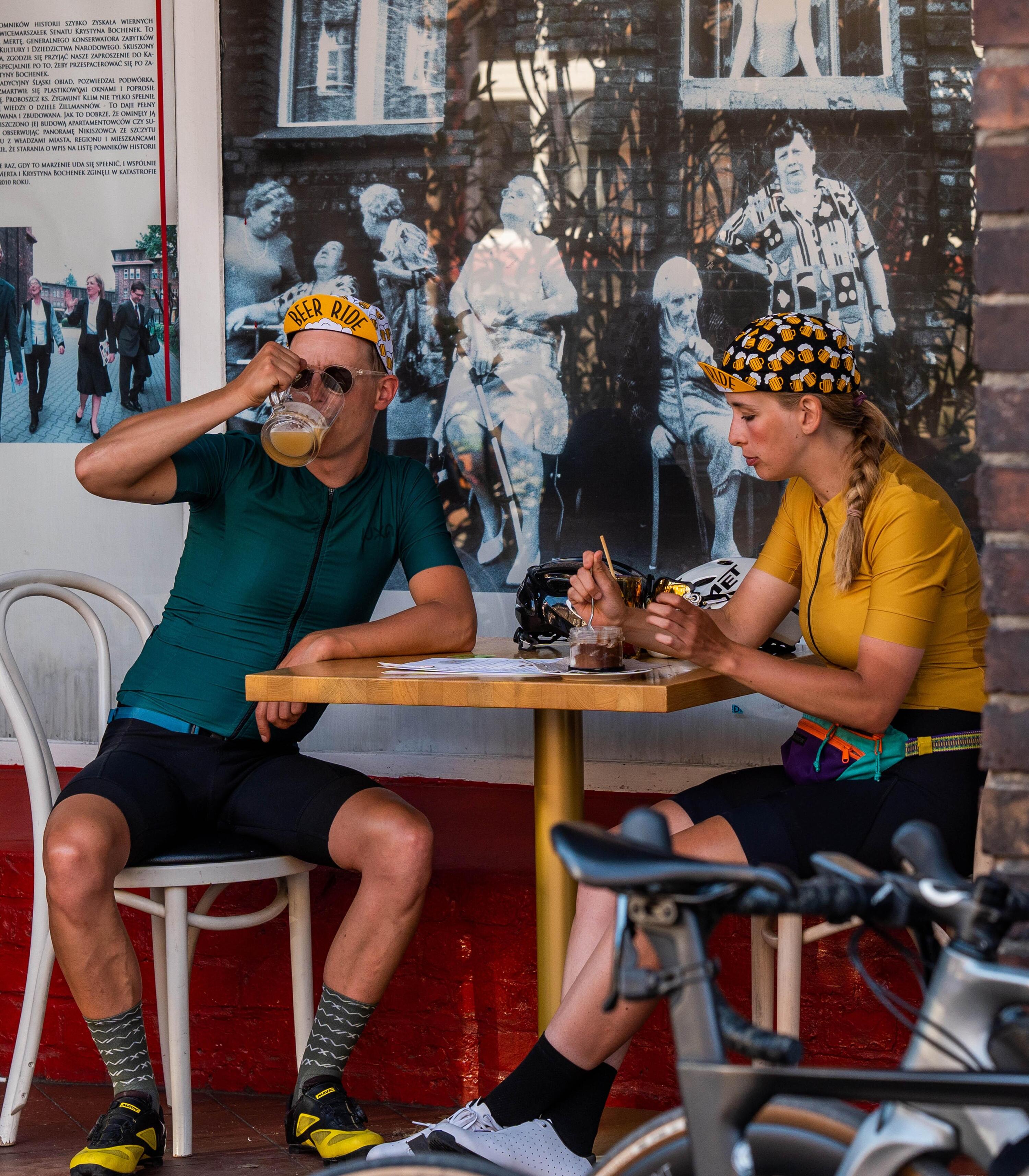 Czapeczka Kolarska Pod Kask Beer Ride 5/5