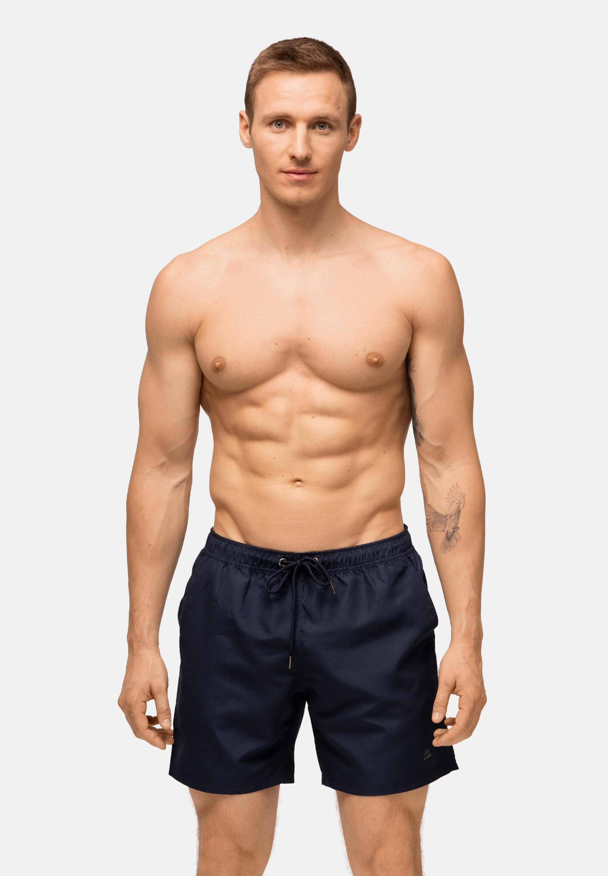 Badehose Swim Shorts blau atmungsaktiv hygienisch multifunktional 3/5